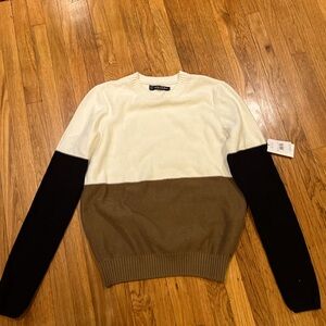 NWT Volcom color block sweater
